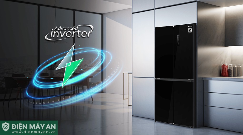 Tủ Lạnh Casper Inverter ProFresh 430 Lít Multi Door RM-D430GBS - công nghệ tiết kiệm điện